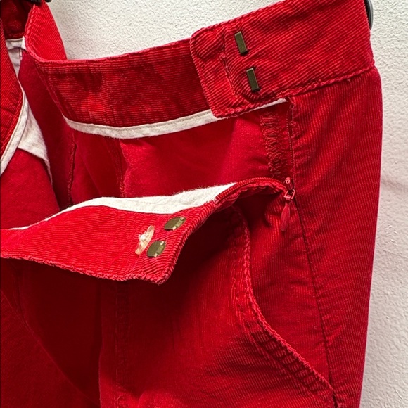 L.L. Bean red corduroy Classic Fit women skirt Garment size 12 100% cotton282460 - Picture 4 of 7